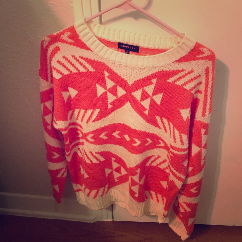 Winter pink sweater never worn
